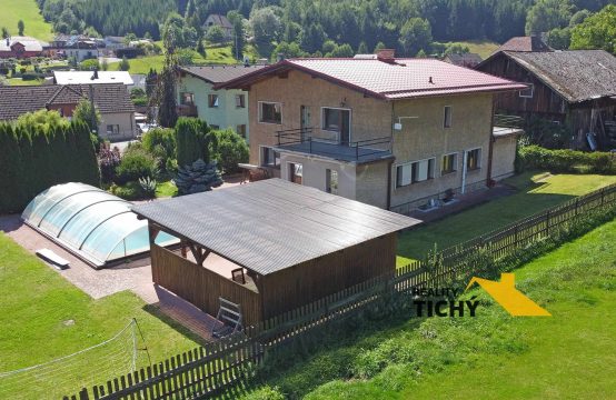Prodej, krásná vila s krytým bazénem Hronov &#8211; Zbečník &#8211; REZERVACE